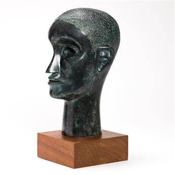 ELIZABETH CATLETT (1915 - 2012) Head of Man (Portrait).